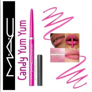 MAC Cosmetics Candy Yum Yum Lip Liner Lip Glazer Neon Pink Brand New In Box